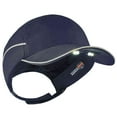 thumbnail image 1 of Ergodyne SkullerzÂ® 8965 Lightweight Bump Cap Hat w/ LED Lighting, Navy, Long Brim, 1 of 7