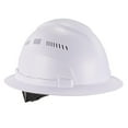 thumbnail image 1 of Ergodyne Skullerz 8968 White Lightweight Full Brim Hard Hat Vented Class C, 1 of 7