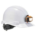 thumbnail image 1 of Ergodyne Skullerz 8970-LED Class E Hard Hat Cap w/Ratchet Susp LED Light, White, 1 of 8
