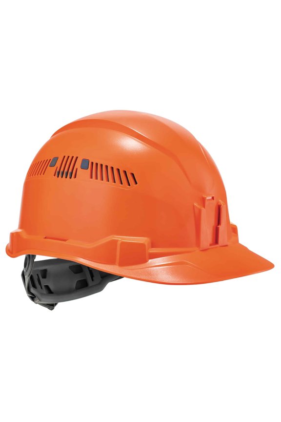 Skullerz® 8972 Class C Cap-Style Hard Hat with Ratchet Suspension, Orange