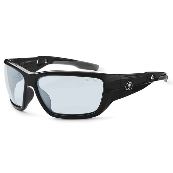 Ergodyne Skullerz® Baldr Safety Glasses // Sunglasses, Black, In/Outdoor Lens