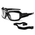 thumbnail image 1 of Ergodyne SkullerzÂ® Loki Safety Glasses // Sunglasses, Black, Anti-Fog Clear Lens, 1 of 6