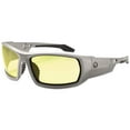 thumbnail image 1 of Ergodyne Skullerz Odin Safety Glasses- Gray Frame, Yellow Lens, 1 of 2