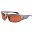 thumbnail image 1 of Ergodyne SkullerzÂ® Odin Safety Glasses // Sunglasses, Matte Gray, Polarized Copper Lens, 1 of 3