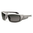 thumbnail image 1 of Ergodyne SkullerzÂ® Odin Safety Glasses // Sunglasses, Matte Gray, Smoke Lens, 1 of 3