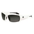 thumbnail image 1 of Ergodyne SkullerzÂ® Odin Safety Glasses // Sunglasses, White, Smoke Lens, 1 of 2