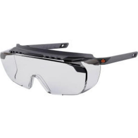 Ergodyne B3139687 Skullerz Osmin Clear Lens Matte Black Half Frame Safety Glasses