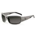 thumbnail image 1 of Ergodyne SkullerzÂ® Thor Safety Glasses // Sunglasses, Matte Gray, Polarized Smoke Lens, 1 of 3