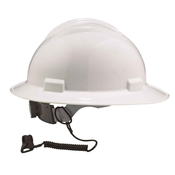 Ergodyne Squids® 3158 Coil Tool Lanyard with Clamp – 2lbs / 0.9kg, Black