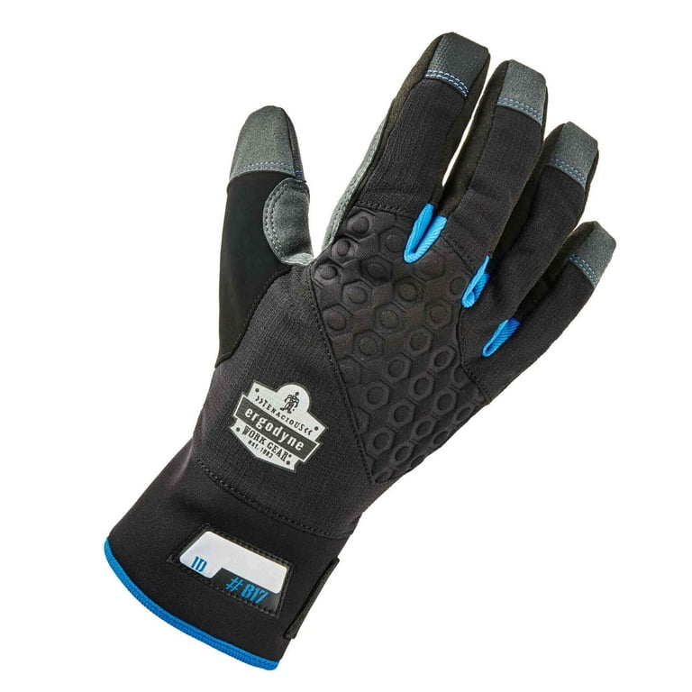 Proflex 817 Reinforced Thermal Utility Gloves, Black, Small, 1 Pair Proflex 817 Reinforced Thermal Utility Gloves, Black, Small, 1 Pair