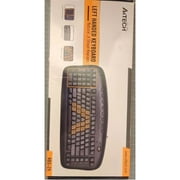 Ergoguys Left Handed Wired Ergonomic Keyboard, Black