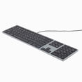 thumbnail image 1 of Ergoguys Matias RGB Backlit Wired Aluminum Tenkeyless Keyboardfor PC, Space Gray, 1 of 3