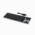 thumbnail image 1 of Ergoguys Matias Wired Aluminum Tenkeyless Keyboard for Mac, Space Gray, 1 of 2