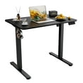 thumbnail image 1 of Ergomaker Electric Standing Desk，43" x 23.6" Height Adjustable Desk with Memory Preset for Adult,Black, 1 of 9