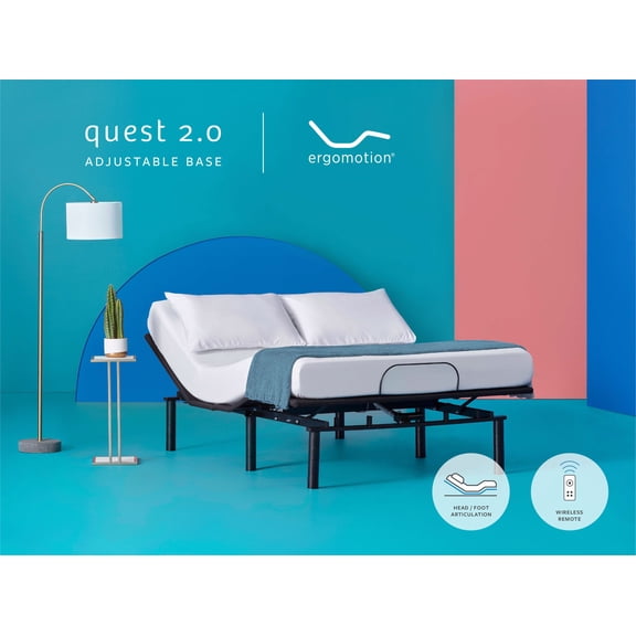 Ergomotion Quest 2.0 Adjustable Bed - Queen