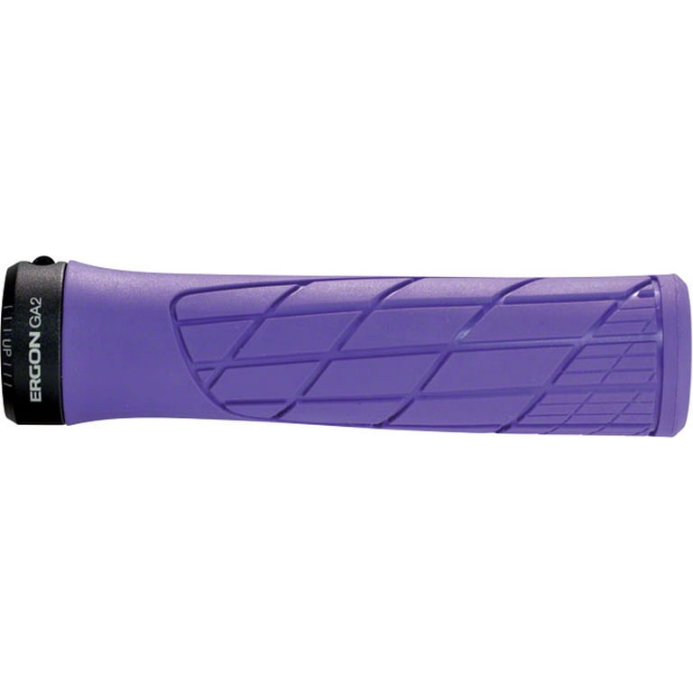 Mtb Grips Purple Ergon Grips Ergon GA3 Grips Purple Reign, Lock-On