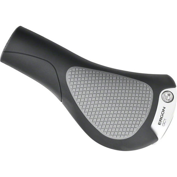 Ergon GC1 Grips Black Gray Lock-On Aluminum Clamp Toxin Free UV Stable