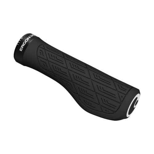 Ergon GMS Large Black Ergonomic Trail Riding Grips with Locking Clamps