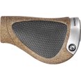 thumbnail image 1 of Ergon GP1 BioKork Grips - Lock-On, Large, Rohloff/Nexus, Black/Tan, 1 of 2