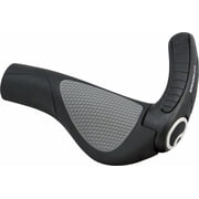 Ergon GP3 Grips - Black/Gray Lock-On Small