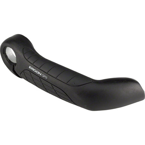 Ergon GP5 GFK Right Hand Bar End, 2015+ Glass Fiber Composite