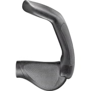 Ergon GP5 GripShift Lock-On Grips with Ergo Hand Platform Black Gray LG