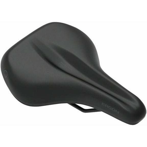 Ergon SC Core Prime Saddle - Black/Gray, Mens, Small/Medium