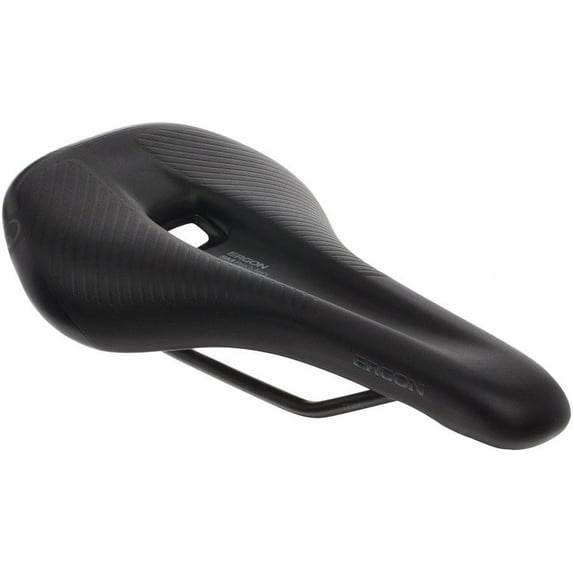Ergon SM Pro Saddle Titanium Stealth Men's Small Medium Synthetic Cut Out