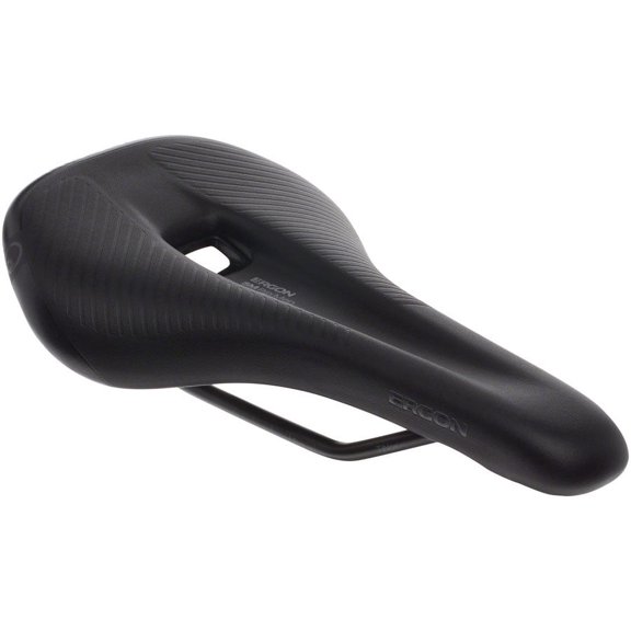 Ergon SM Pro Saddle Titanium Stealth Men's Small Medium Synthetic Cut Out