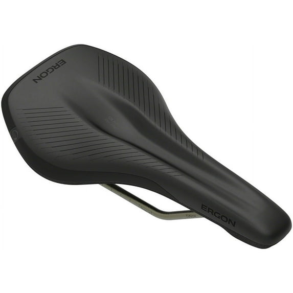 Ergon SR Allroad Core Pro Saddle - Black Synthetic Relief Channel Mens SM/MD