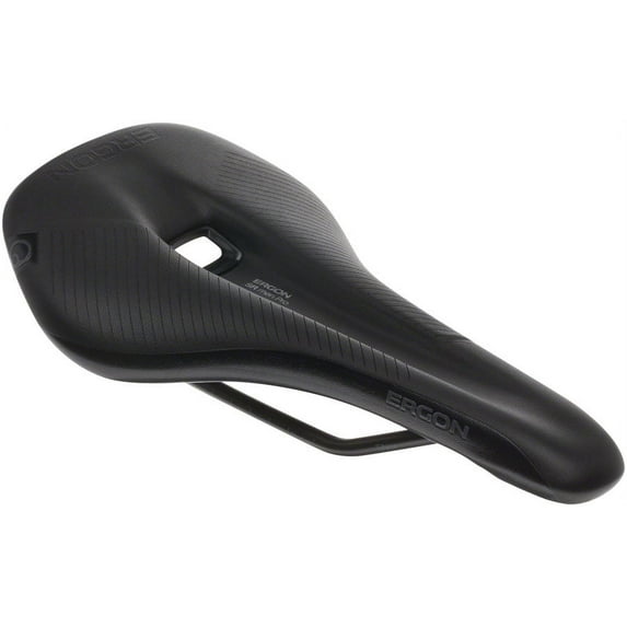 Ergon SR Pro Saddle Titanium Stealth Men's Small Medium Synthetic Cut Out