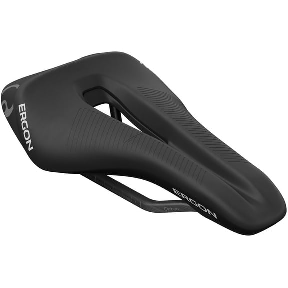 Ergon SR Tri Pro Carbon Saddle - Carbon, Black, Men's, Mid
