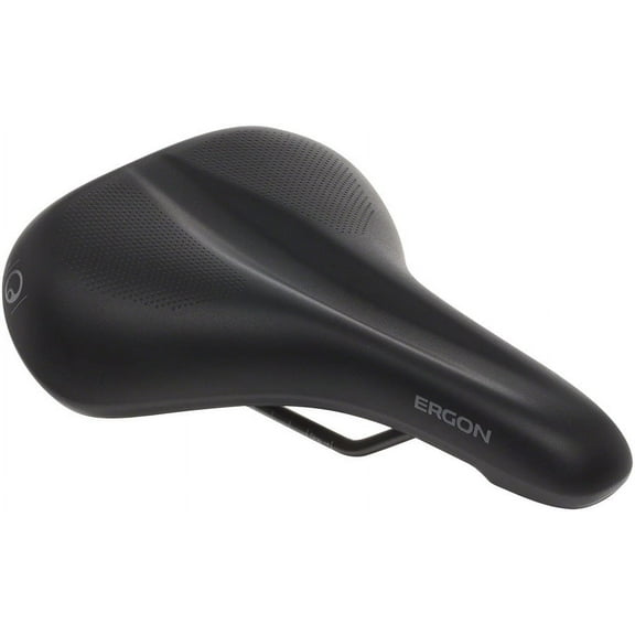 Ergon ST Gel Saddle Chromoly Balck Men's Small Medium Synthetic Touring