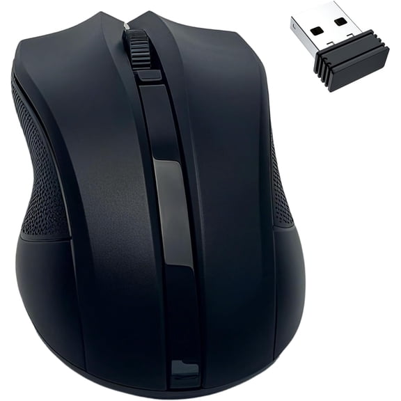Ergonomic 2.4GHz Wireess Optica Mouse Compatibe with Tabet aptop Mac