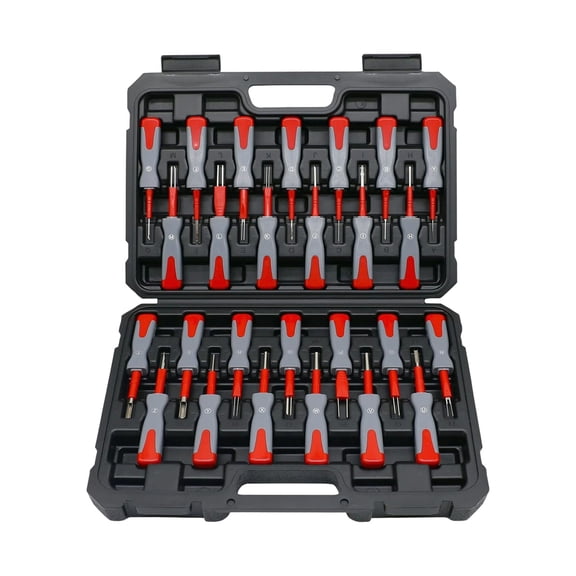 Ergonomic 26 Piece Automotive Wiring Harness Terminals Tool Set For Easy Electrical Connector Disassembly And Maintenanc
