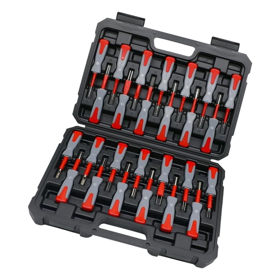 Ergonomic 26 Piece Automotive Wiring Harness Terminals Tool Set For Easy Electrical Connector Disassembly And Maintenanc