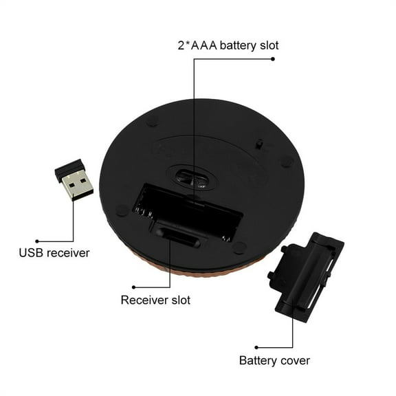 Ergonomic 3D Wireless Basketball Optical For Laptop Gaming Sports Style Accurate Tracking Lightweight Design