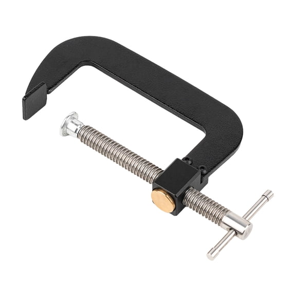 Ergonomic 4 Inch G Clamp For Furniture Making Heavy Duty Steel Construction Smooth Sliding Aluminum Alloy Components
