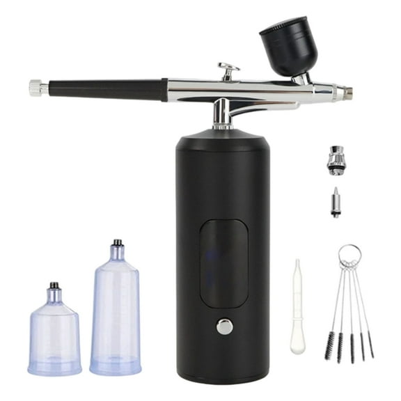 Ergonomic 7.4V High Pressure Air Pumps Handheld Sprayer Guns For Artistic Painting Beauty Crafts With Complete Accessory