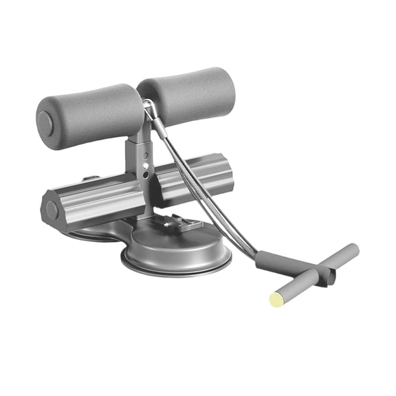 Ergonomic Abdominal Trainer With Removable Absorption Cups Ease Foot Mattresses For Home Exercise Space Saving