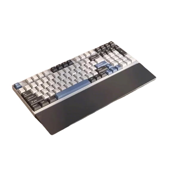 Ergonomic Acrylic Hand Wrist Rest for Mechanical Keyboards, NonSlip Support Cushion for Office Work and Gaming