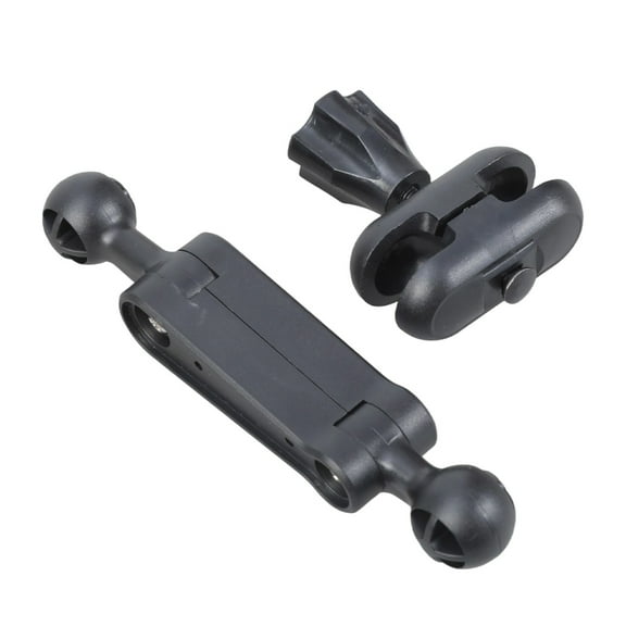 Ergonomic Adjustable Car Phone Mount Extender Stand 17mm Ball Joint Suitable for Dashboard Vent Clamp Navigation Devices