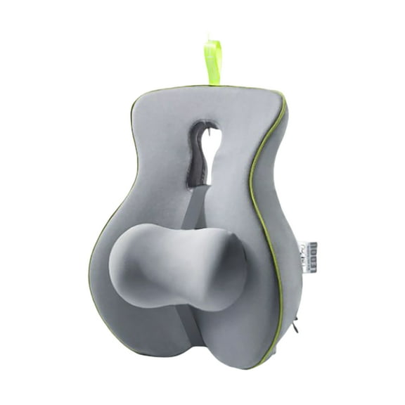 Ergonomic Adjustable Lumbar Support Pillow with Memory Foam for Chair Back and Improved Posture