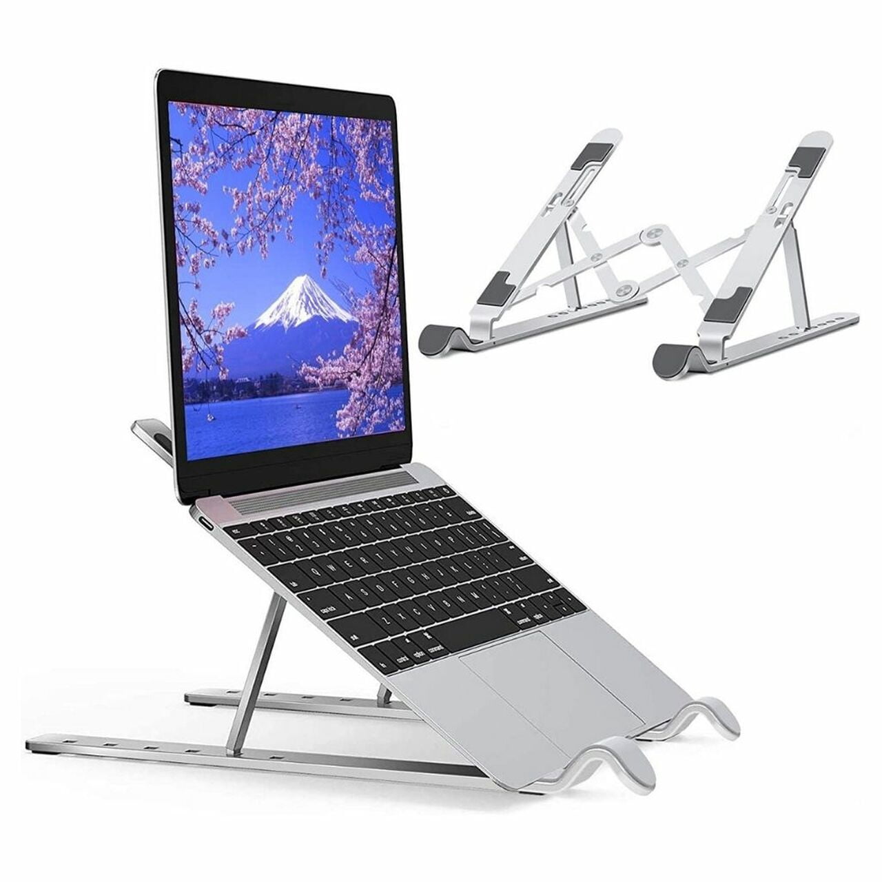 Ergonomic Adjustable Notebook/Laptop Stand, 7 Levels of Height, Easy to ...