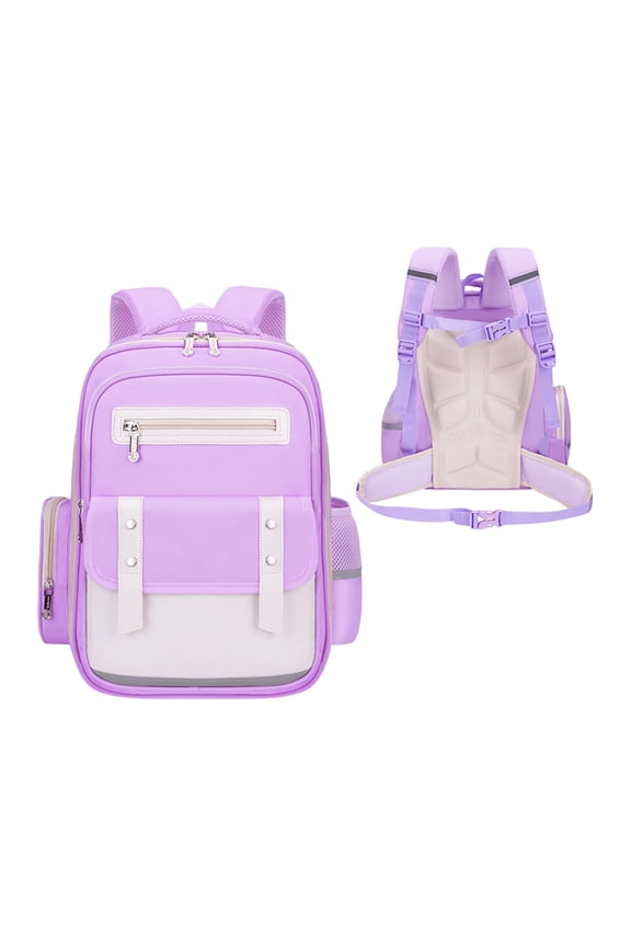Ergonomic Air-Cushion Backpack with Multi-Compartments & Chest-Armor Design – Large Capacity Daypack for Classroom, Library, Travel, and Daily Use
