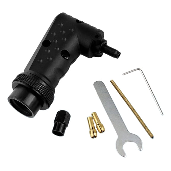 Ergonomic All-Metal Right-Angle Grinder Head, Reduces Vibrations & Enhances Efficiency for Professional Repairs