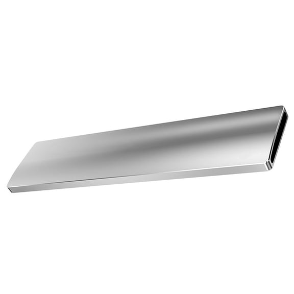 Ergonomic Aluminum Alloy Keyboard Wrist Support for Computer Typing in Silver