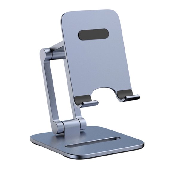 Ergonomic Aluminum Alloys Desktop Stand For Tablets And Phones with AntiSlip