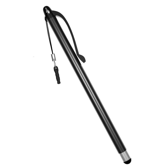 Ergonomic Aluminum Styluses Pen Comfortable Grip and Hook Attachment for Secure Carry Broad Device Compatibility by LUVNIMB