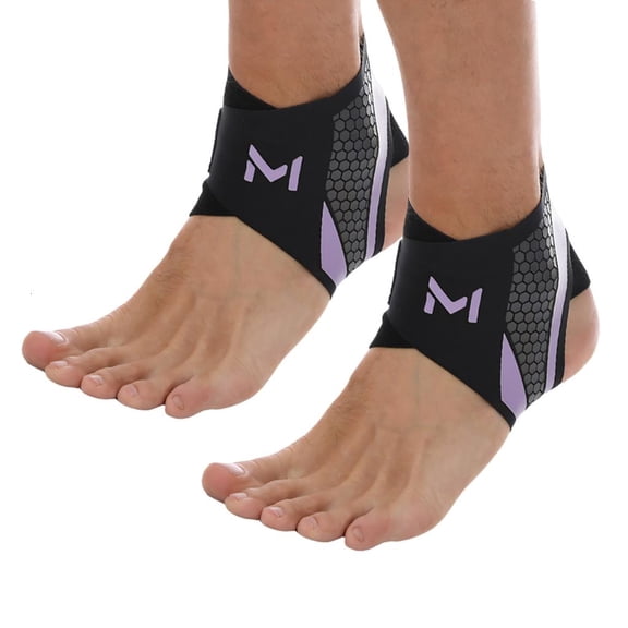 Ergonomic Ankle Brace Adjustable Breathable Ankle Joint Protectors Guard for Running Hiking Basketball Football Training